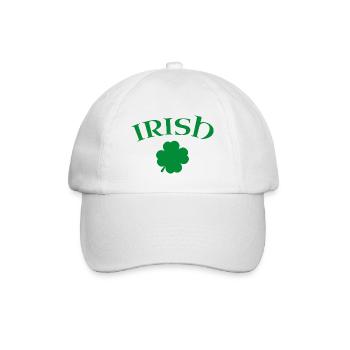 Irish - Baseball Cap - white/white - Front