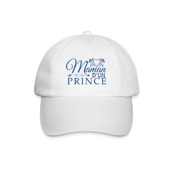 fête des mères pour ma mère ma maman anniversaire - Casquette classique - blanc/blanc - Devant