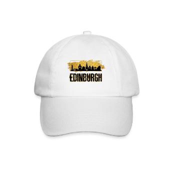 Édimbourg Écosse City Skyline Love Gold - Casquette classique - blanc/blanc - Devant