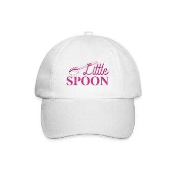 Big Spoon And Little Spoon - Baseball Cap - white/white - Front