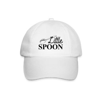 Big Spoon And Little Spoon - Baseball Cap - white/white - Front
