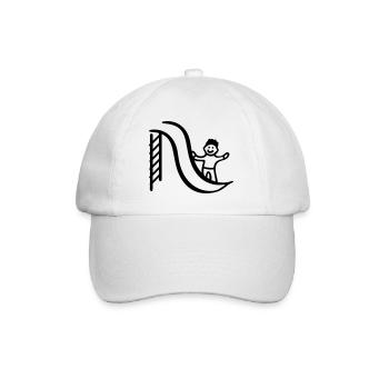 Faites glisser avec l'enfant - Casquette classique - blanc/blanc - Devant