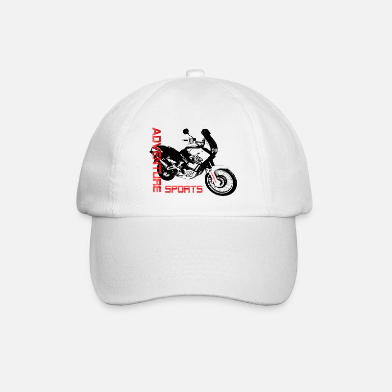 Africa Twin - Baseballkappe - Weiß/Weiß