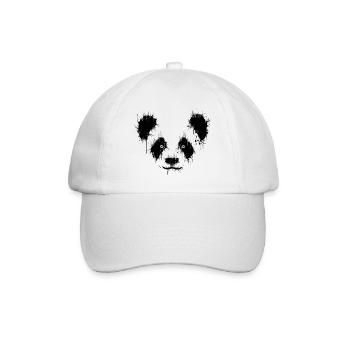Panda - Casquette classique - blanc/blanc - Devant