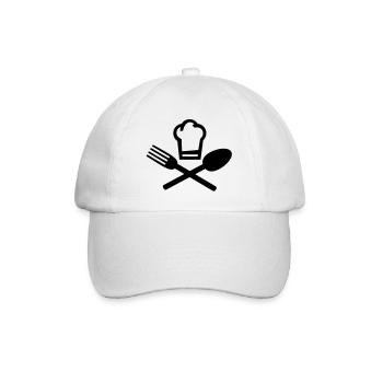 koch_logo_f1 - Baseball Cap - white/white - Front