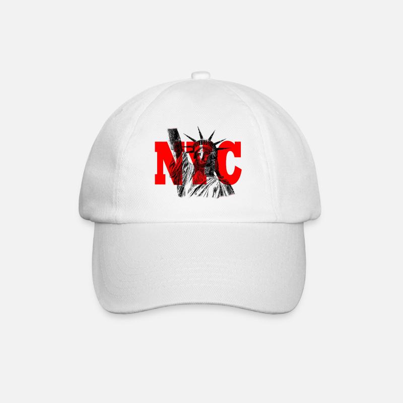 New York - Casquette classique - blanc/blanc