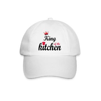 cooking - Baseball Cap - white/white - Front