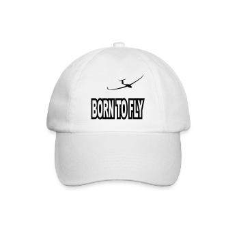 né pour voler - Casquette classique - blanc/blanc - Devant