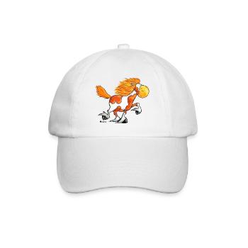 „Icelandic Power“ -Icelandic Horse - Baseball Cap - white/white - Front