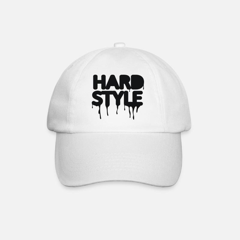 hardstyle / techno / jumpstyle - Casquette classique - blanc/blanc