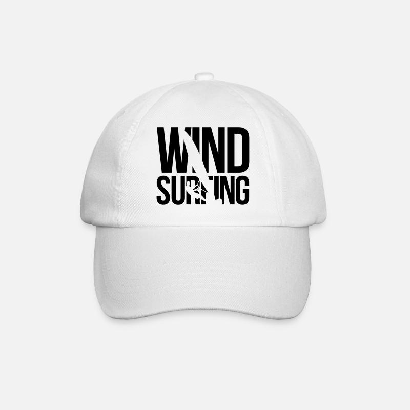 Windsurfen windsurfing - Baseballkappe - Weiß/Weiß