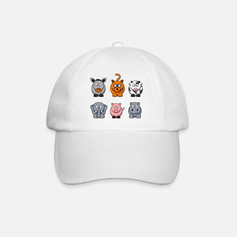 ferme - Casquette classique - blanc/blanc