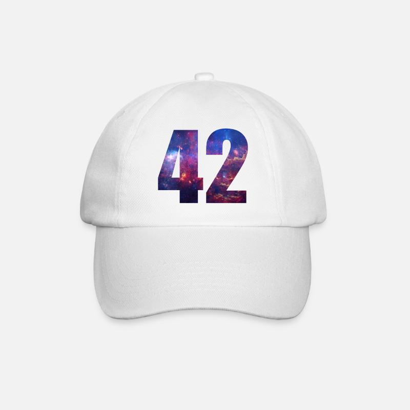 42 - Baseballkappe - Weiß/Weiß