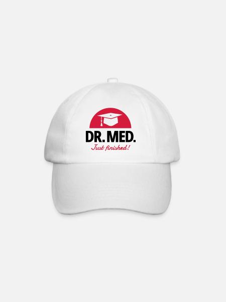 Médecin - Casquette classique - blanc/blanc