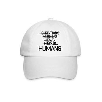 Humans - Casquette classique - blanc/blanc - Devant
