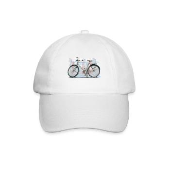 Bicycle - Baseball Cap - white/white - Front