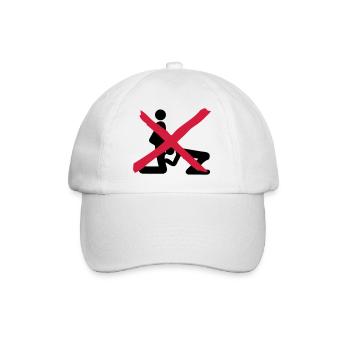 verbotene liebe oralsex icon - Casquette classique - blanc/blanc - Devant