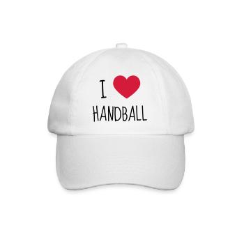 Handball Handballer Handballeur Sport Winner - Baseball Cap - white/white - Front