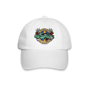 Raggare Life Is A Cruise Sweden Flag Blue Yellow - Baseball Cap - white/white - Front
