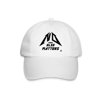 NO THING ELSE MATTERS - Casquette classique - blanc/blanc - Devant