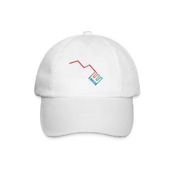 Drôle d’Enron - Casquette classique - blanc/blanc - Devant