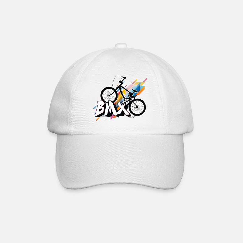 BMX Bicyclette - Urbaninme - Baseballkappe - Weiß/Weiß