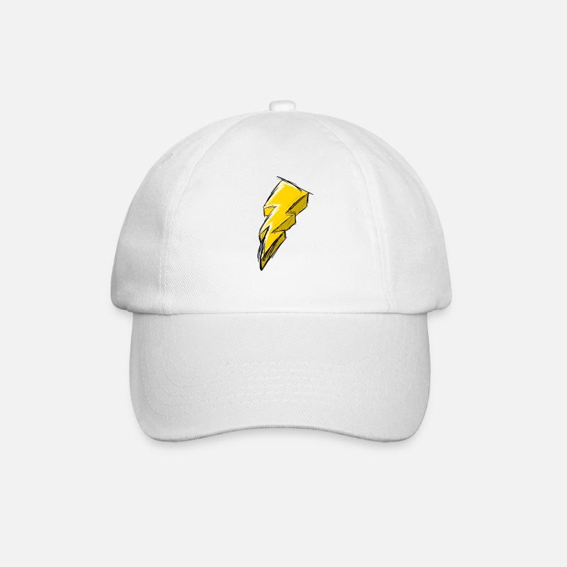 électricité - Casquette classique - blanc/blanc