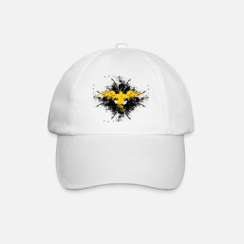 Eagle Graffiti - Baseball Cap - white/white
