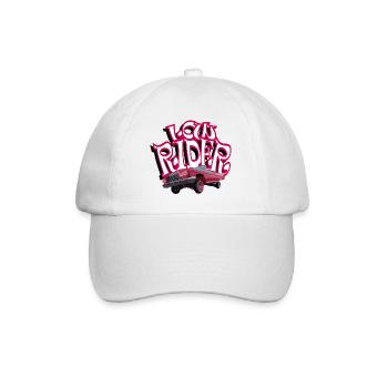 Red Lowrider - Baseballkappe - Weiß/Weiß - Vorne