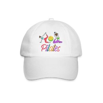 PILATES - Casquette classique - blanc/blanc - Devant