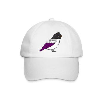 Asexué Bird Ace Pride - Casquette classique - blanc/blanc - Devant