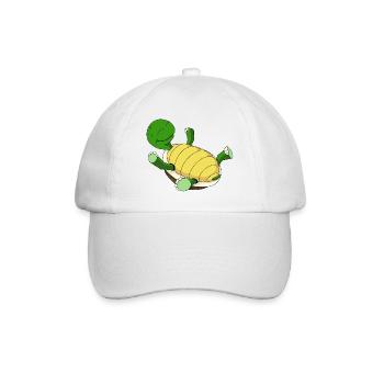 Tortue sur le dos - Casquette classique - blanc/blanc - Devant