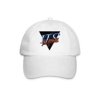 present bday funny sayings sayings celestial - Baseballkappe - Weiß/Weiß - Vorne