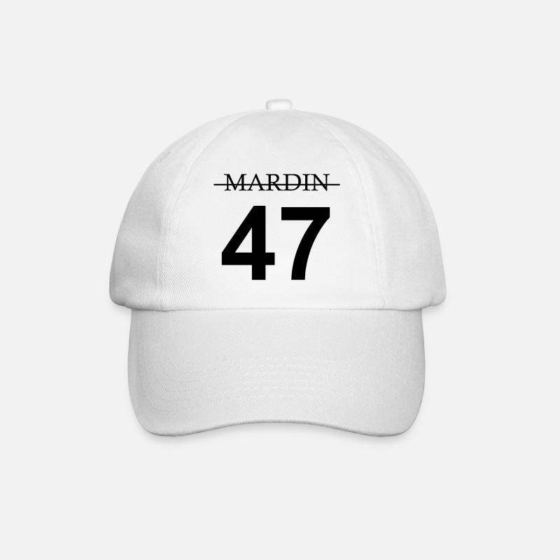 Mardin 47 - Baseballkappe - Weiß/Weiß