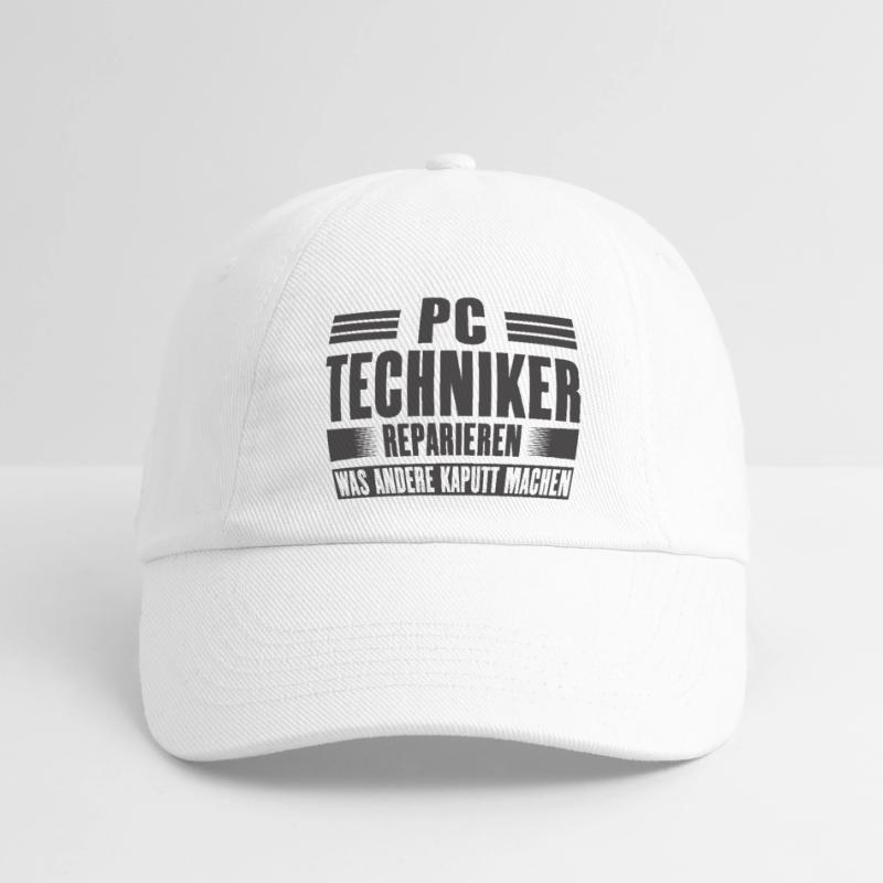 Service Technician Support Solution Quote Service PC Baseball Cap