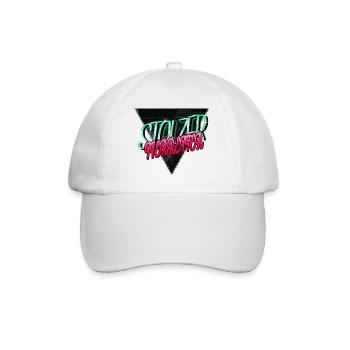 birthday gift veganism animal rights funny - Baseball Cap - white/white - Front