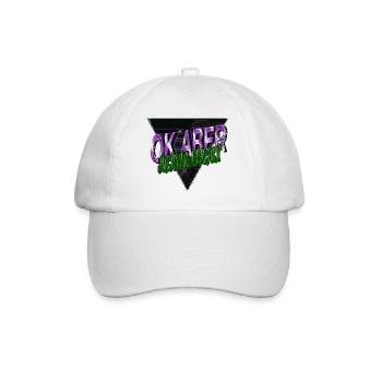 frühaufsteher müdigkeit cool geburtstagsgeschenk - Baseballkappe - Weiß/Weiß - Vorne