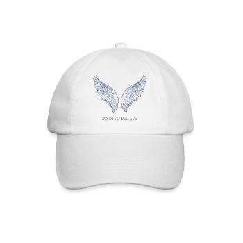 Born to Believe Merchandise - Baseballkappe - Weiß/Weiß - Vorne