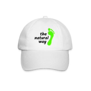 Barefoot - The Natural Way 2023 - Baseball Cap - white/white - Front