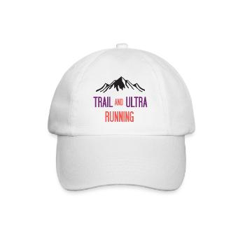 Trail et Ultra Running - Casquette classique - blanc/blanc - Devant