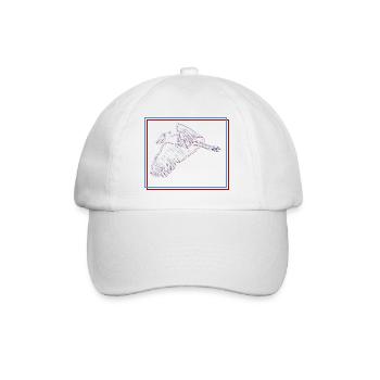 Shoebill Bird Ornithologist Forest I Gift - Baseball Cap - white/white - Front
