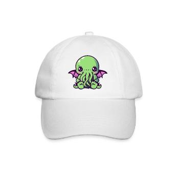 Kawaii Cthulhu - Baseball Cap - white/white - Front