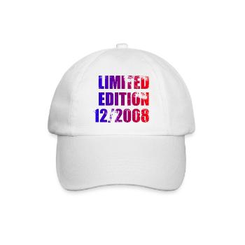 15e anniversaire édition limitée 12/2008 - Casquette classique - blanc/blanc - Devant