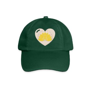 Yoga Lotus Flower - Baseball Cap - bottle green - Front