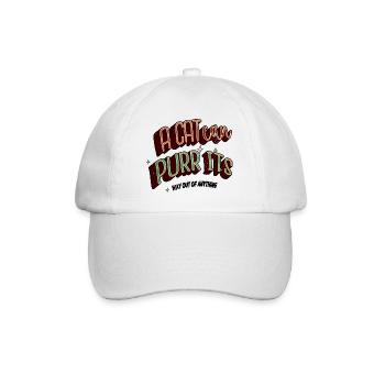 Sweats à capuche et sweat-shirts visage de chat animaux heureux - Casquette classique - blanc/blanc - Devant