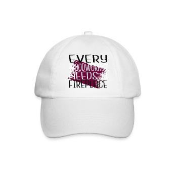 Funny Mason Carpenter Plumber Gift Idea Hobbyists - Baseball Cap - white/white - Front