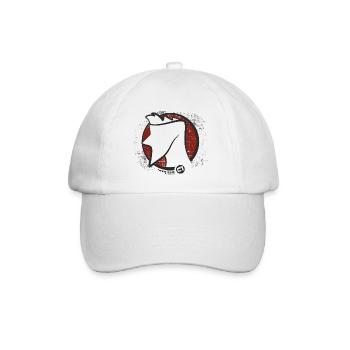 Ercman - Ein Richtiger Champion - Baseballkappe - Weiß/Weiß - Vorne