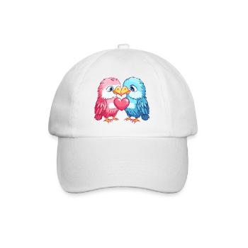 Eagle Couple Love Bird In Love - Baseball Cap - white/white - Front