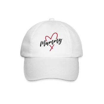 Mummia - Cappello con visiera - bianco/bianco - Fronte