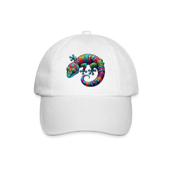 Gecko - Casquette classique - blanc/blanc - Devant